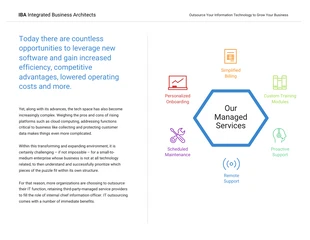 Free  Template: Information Technology Managed Services Chart Template