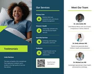 Health Care Brochure Template - Page 2