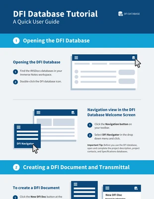 business  Template: Software Quick User Guide Infographic Template