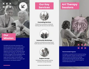 Mental Health Advocacy Accordion-Fold Brochure - Page 2