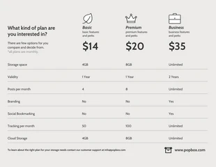 business  Template: Payment Plans Infographic Template