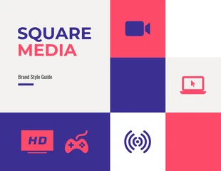 premium  Template: Vibrant Brand Style Guide Template