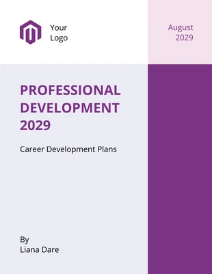 Free  Template: Career Professional Development Plan Template