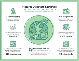 premium  Template: Science Behind Natural Disasters Infographic Template