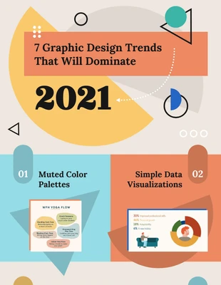 Free  Template: Free Graphic Design Trends Infographic Template