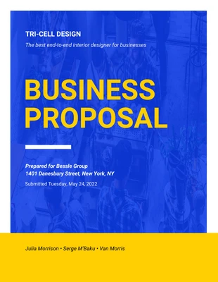 business  Template: Bold Corporate Business Proposal Template