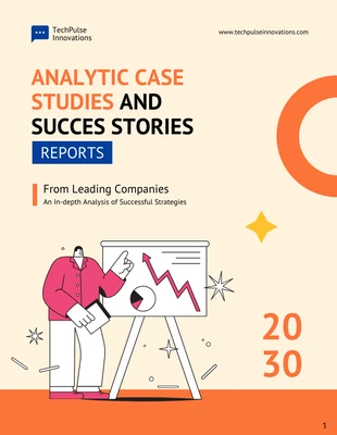 premium  Template: Analytics Case Studies Report Template