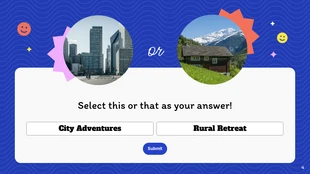 Vibrant Colorful This or That Quiz Presentation - Page 4