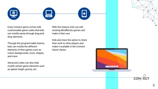 White and Teal Technology Pitch Deck Template - Page 3