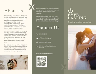 Free interactive Template: Wedding Brochure Template