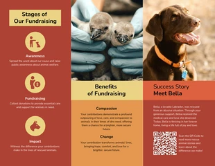 Animal Welfare Fundraising Tri-fold Brochure - Page 2