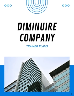 Free  Template: Company Training Plan Template