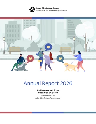 business  Template: Annual Report Format Template