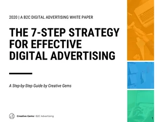 premium  Template: Modern Digital Marketing White Paper Template