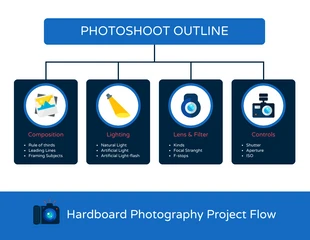 business  Template: Photography Flow Chart Template