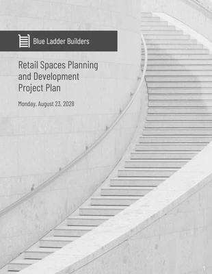 premium  Template: Retail Development Project Plan Template