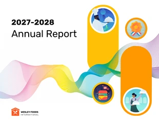 Food Corporate Annual Report - Page 1