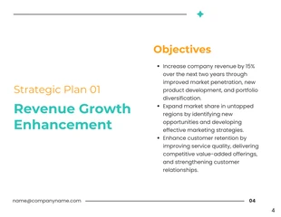 Minimalist Simple Design Strategic Working Plan - Page 4