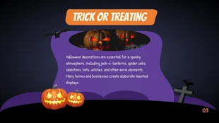 Purple and Orange Halloween Presentation - Page 4