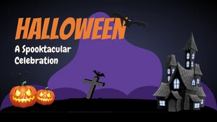 Free  Template: Halloween Presentation Template