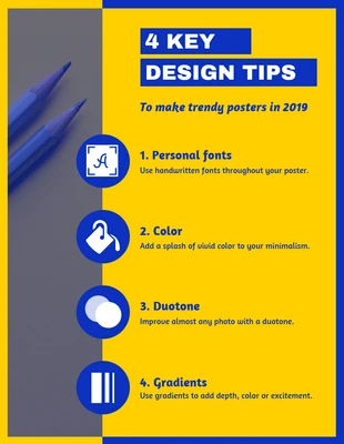 premium  Template: Trendy Vibrant Enhance Tips Infographic Template