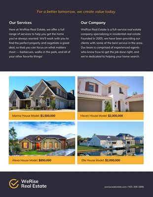 Free  Template: Mortgage Flyers For Realtors Template