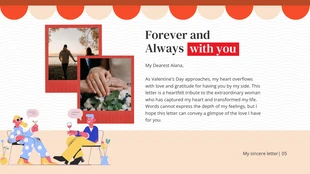 Simple Continuity Page Valentine Presentation with Timeline - Page 5