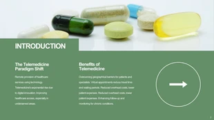 Simple Green White Health Presentation - Page 2