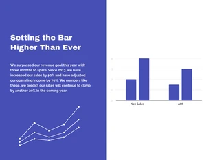 business  Template: Setting the Bar Higher Template