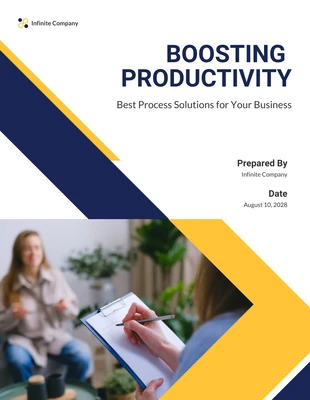 Free  Template: Process Improvement Consulting Report Template