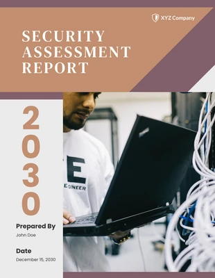 Free  Template: Security Site Assessment Report Template