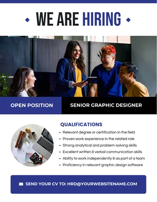 Free  Template: Recruitment Flyer Template