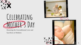 Free  Template: Celebrating Mother's Day Presentation Template