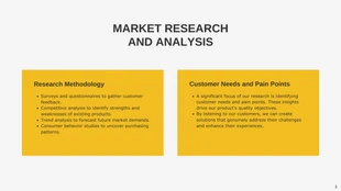 White And Yellow Minimalist Roadmap Presentation - Page 3