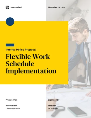 Free  Template: Internal Policy Proposal Template