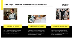 White and Yellow Marketing Pitch Deck Template - Page 4