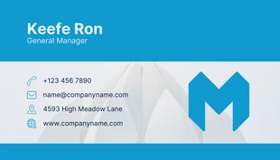 Light Grey Simple Photo Corporate Business Card - Page 2