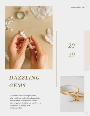 premium  Template: Simple Jewellery Catalog Template