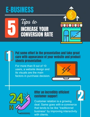 business  Template: E-Business Infographic Template
