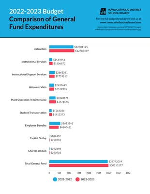 business  Template: Budget Comparison Infographic Template