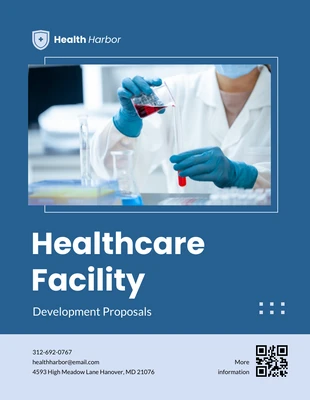 premium  Template: Healthcare Facility Development Proposal Template