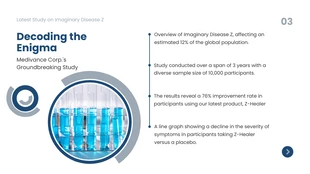 Blue And White Minimalist Elegant Medical Presentation - Page 3