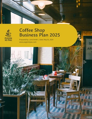 business  Template: Coffee Shop Business Plan Example Template