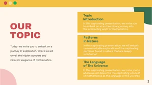 Pastel Color Mathematics Presentation - Page 2