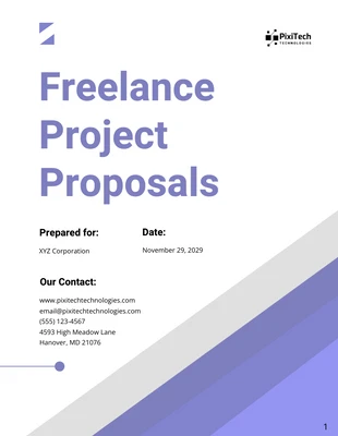 premium  Template: Freelance Project Proposal Template