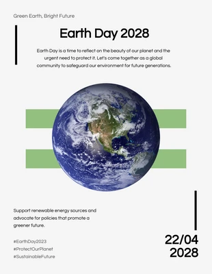 Free Earth Day Poster Templates - Venngage