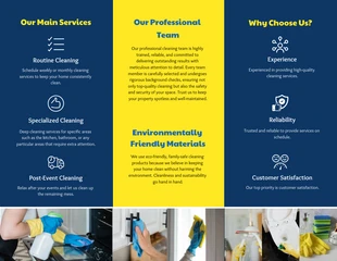 Residential Cleaning Services Brochure - Page 2