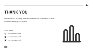 white simple minimalist percentage for drink visual charts presentation - Page 5