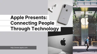 premium  Template: Apple Pitch Deck Presentation Template