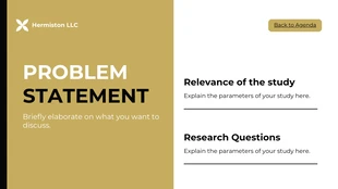 Black And Gold Simple Clean Minimalist Proposal Research Presentation - Page 2